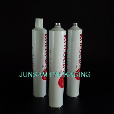 Aluminum Tube Flexible Collapsible Squeezable Metal Cosmetic Packaging China Supply