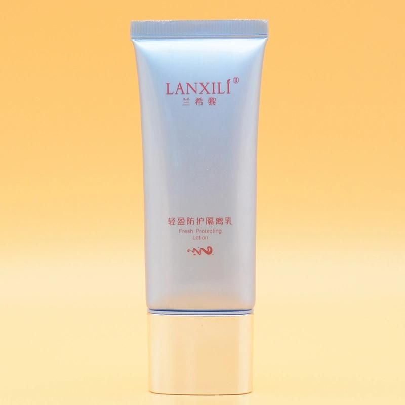 Empty Oval Hand Cream Packaging Skincare Squeeze Cosmetic Plastic Tube