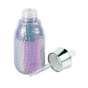 Ceramic Massage Oil Matte Frosted White Glass Dropper Bottle