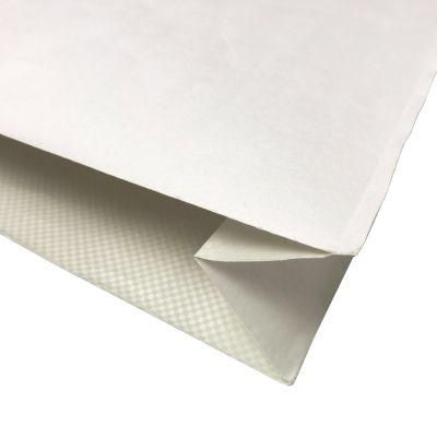 Wholesale Custom White Paper Bag Laminating PP Woven for Flour Packaging