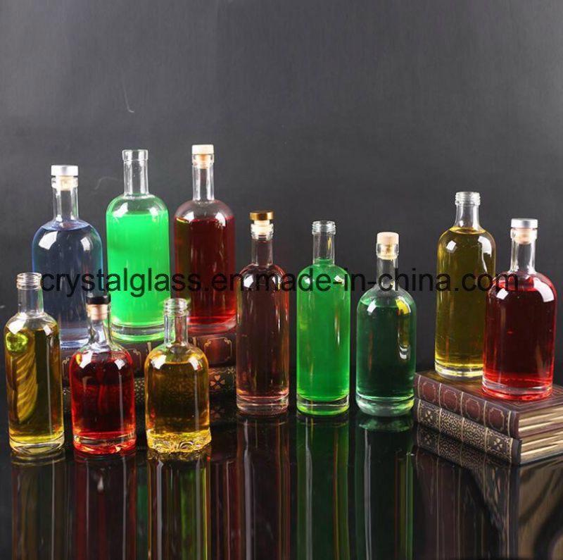 Wine Bottle 750ml Glass Bottle for Vodka Wine