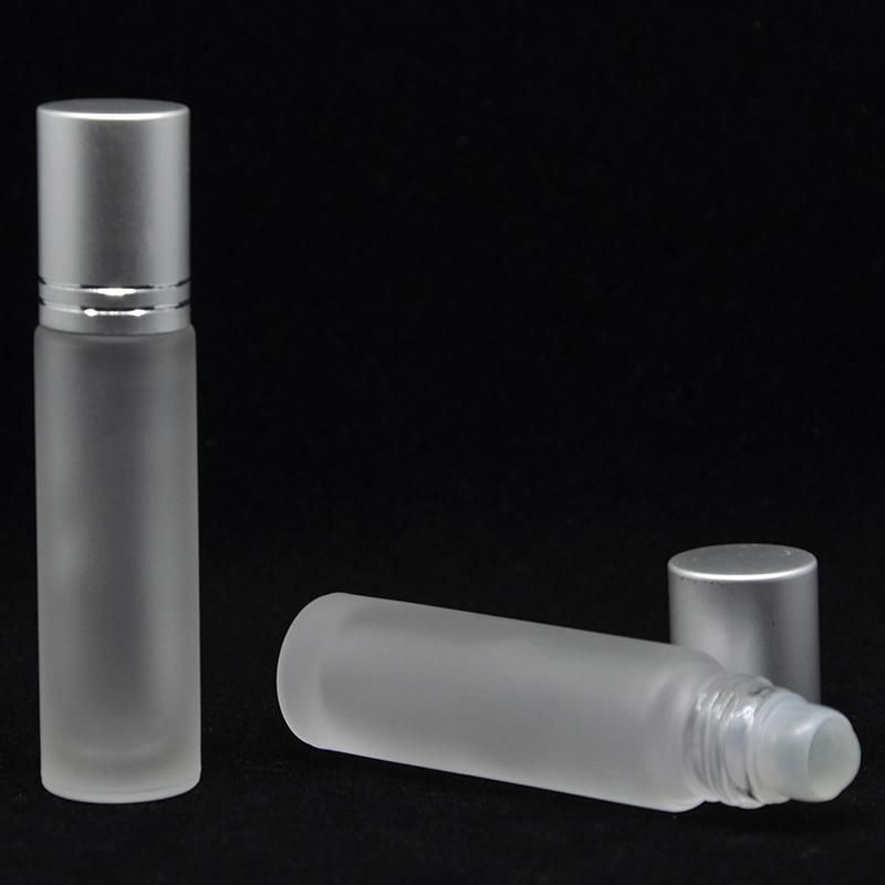 10ml Thick Amber Glass Roll Essential Oil Empty Stainless Glass