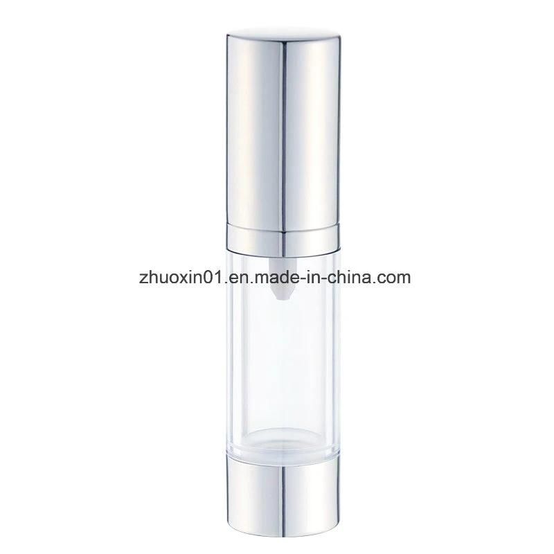 Aluminium UV Coating Airless Acrylic Bottle Cosmetic Packaging