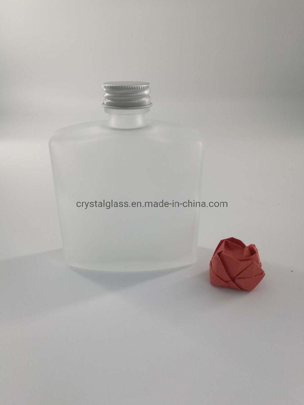 Square Shape Glass Drinking Bottle Cold Drink Wine Custom Glass Bottle OEM 100ml/200ml