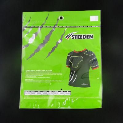 Factory Price Stand up Plastic Zipper Bag with Clothes