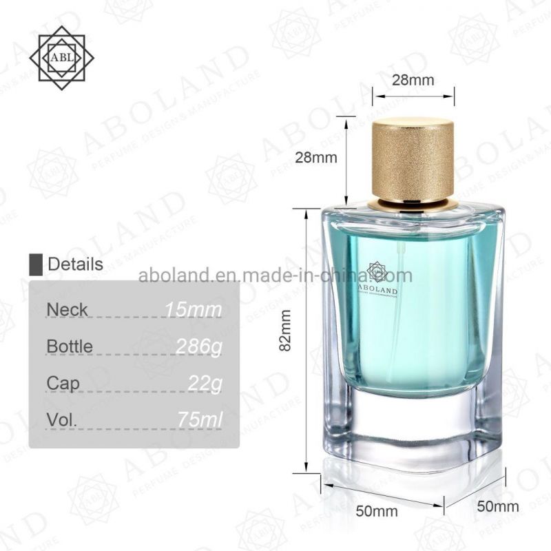 Newest Design-100ml Square Perfume Glass Bottle Wholesale&Custom