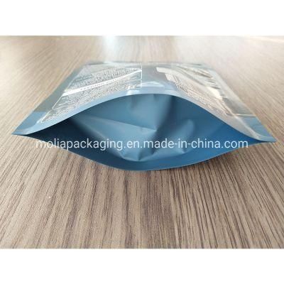 Custom Printing Logo Candy Snacks Food Stand up Plastic Packing Pouch with Zipper/Tear Notches/Clear Windows