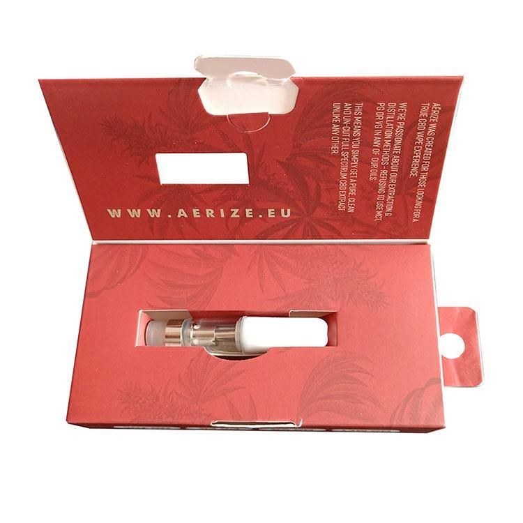 Vape Cartridge Atomizer Packaging Box with Hook