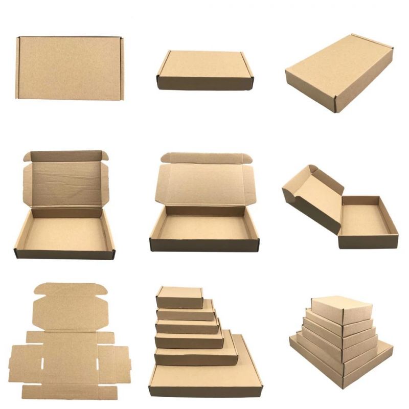 Recycle Printing Packaging Rectangular Folding Paper Box