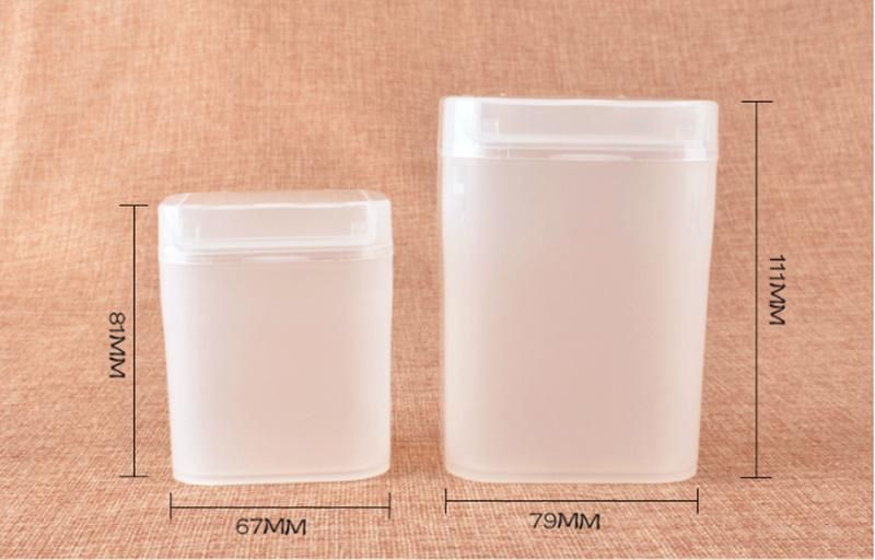 200g Packaging Container Single Layer Flip Bottle for Small Pushpin