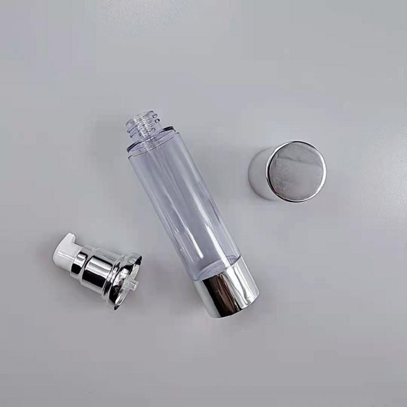 100ml 50ml Luxury Aluminum Cosmetic Spray Airless Pump Bottle Wholesales