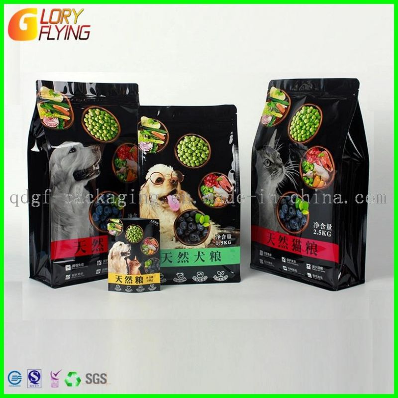 Stand up Food Bag for Dog/Plastic Packaging Zip Lock Bags