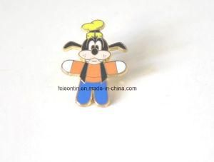 Cute Cartoon Design Aluminum Metal Lapel Pin Badge