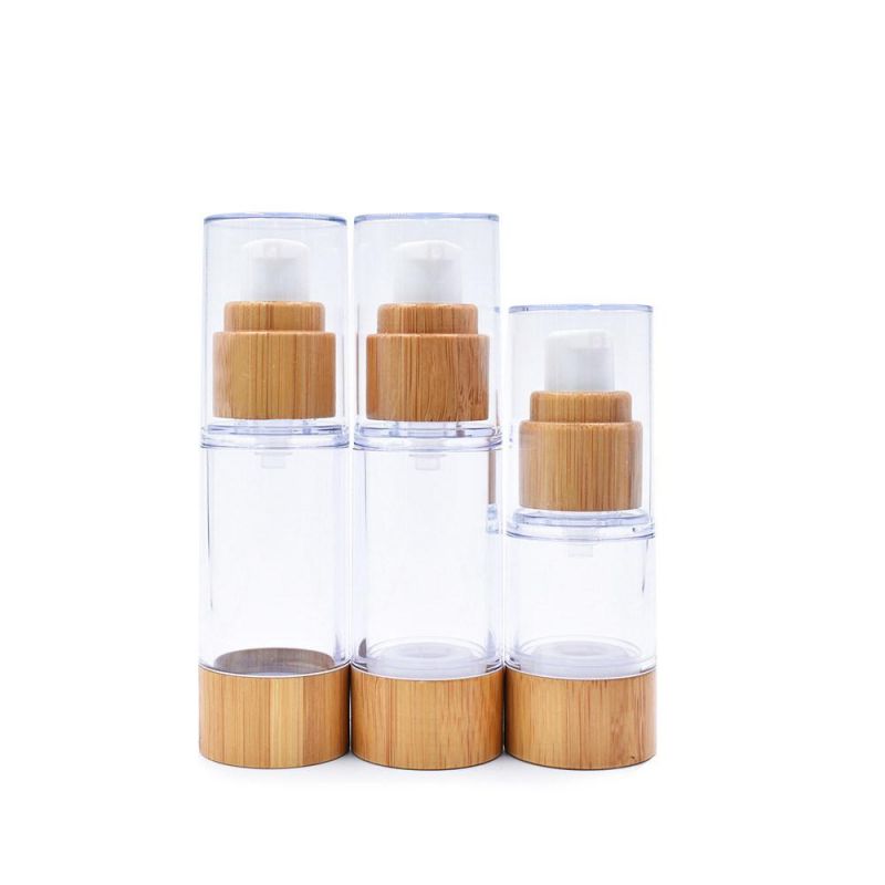 Wbamboo Plastic Sub Packaging Fine Pump Bottle