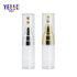 OEM 20ml Gold Silver Roller Ball Applicator Cosmetic Bottles with Airless Pump