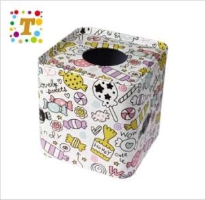 Gift Tissue Packaging Square Box Custom Tins Cans