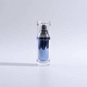 30ml Fancy Cylinder Acrylic Lotion Bottle (EF-L17030)