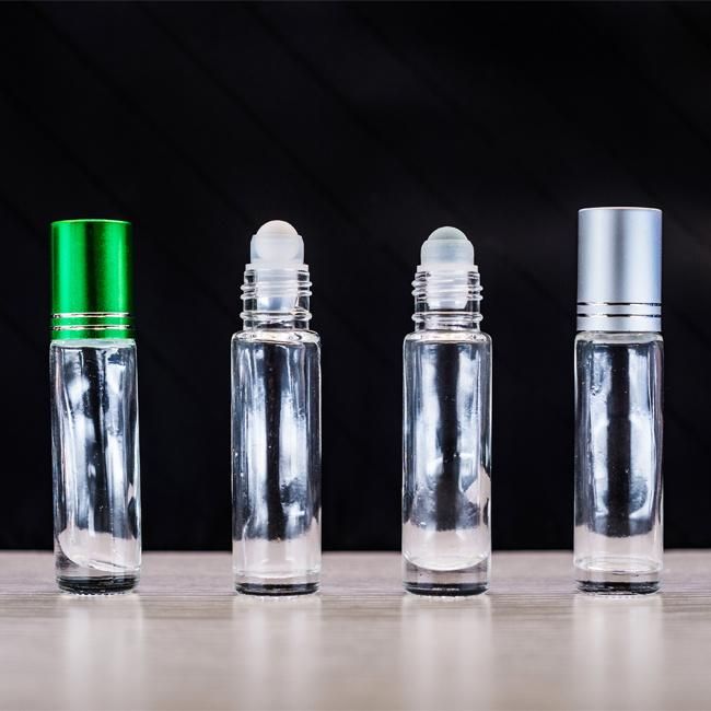 5ml 10ml Mini Glass Roll on Bottle for Perfume