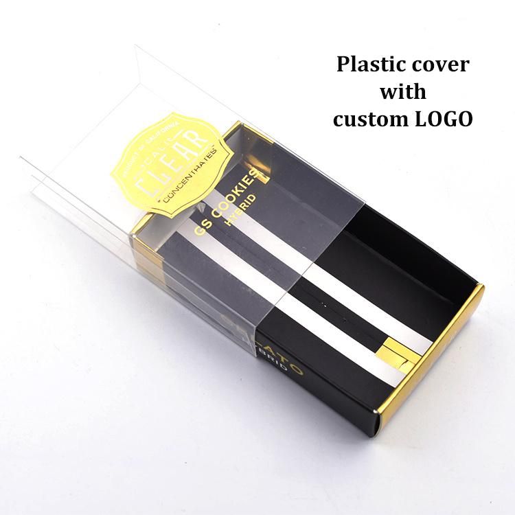 PVC Window Cardboard for Vape Cartridge Packaging