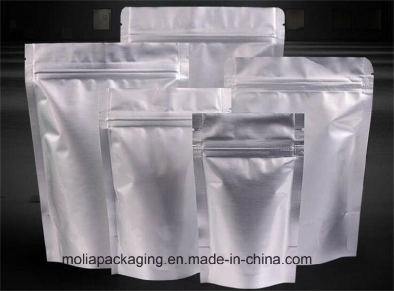 Customized Ny/PE, Pet/PE, OPP/PE, Matteopp/CPP, Pet/VMPET/PE High Barrier Mylar Smell Proof Reclosable Bag