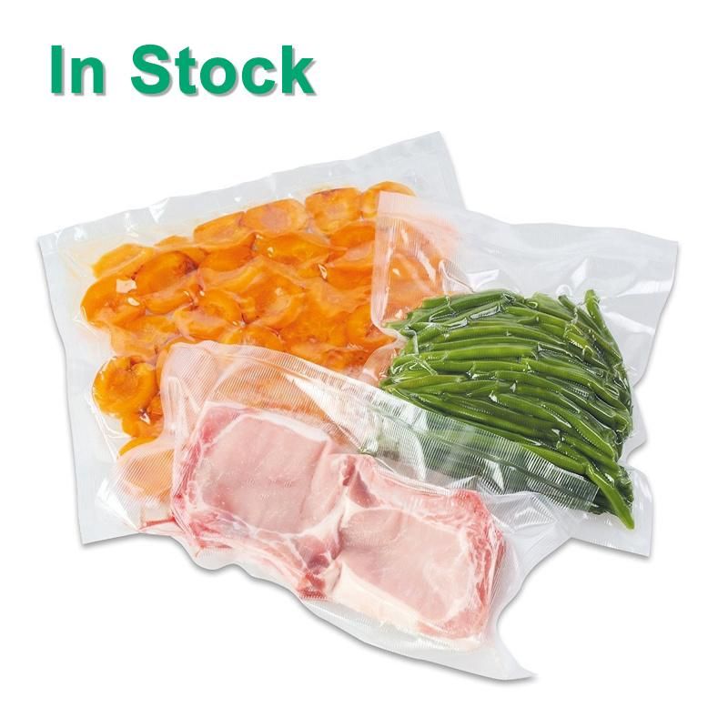 3 Sides Sealed Aluminum Foil High Temperature Cooking Bag High Barrier Retort Pouch Vacuum Bags