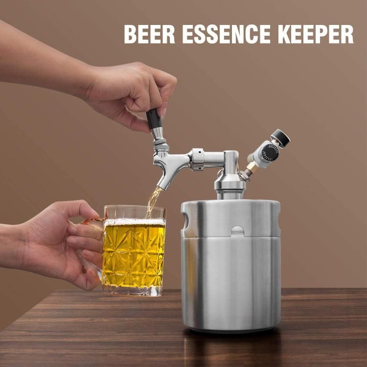 Classic Portable Craft Perty Beer Tap Cooler Mini Growler Dispenser