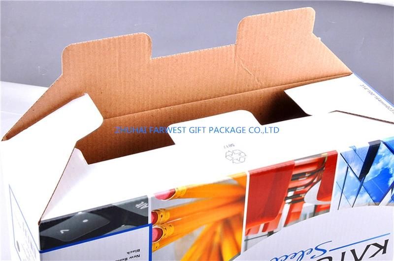 Good Design Corrugated Box for Toner Cartridge Packaging Ink Box Wholesale