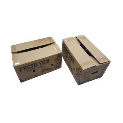 Small Elegant Brown Corrugated Box