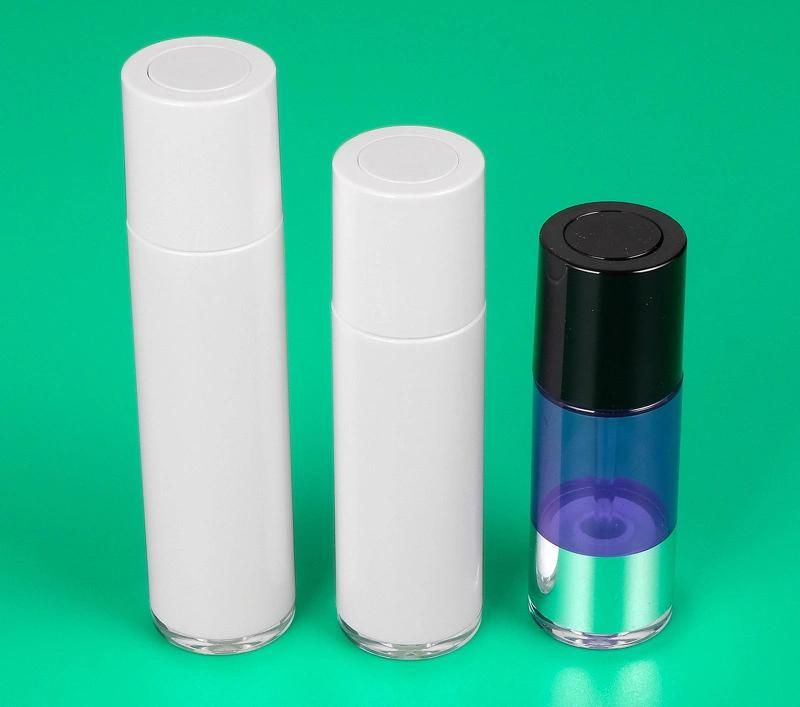 20ml 30ml 50ml Empty Plastic Clear Airless Bottle for Skin Care Serum