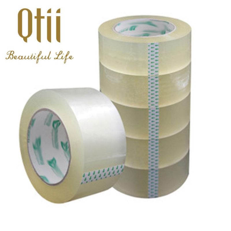 Transparent Clear Packing Carton Sealing Roll BOPP Glue Tape for Office Home School