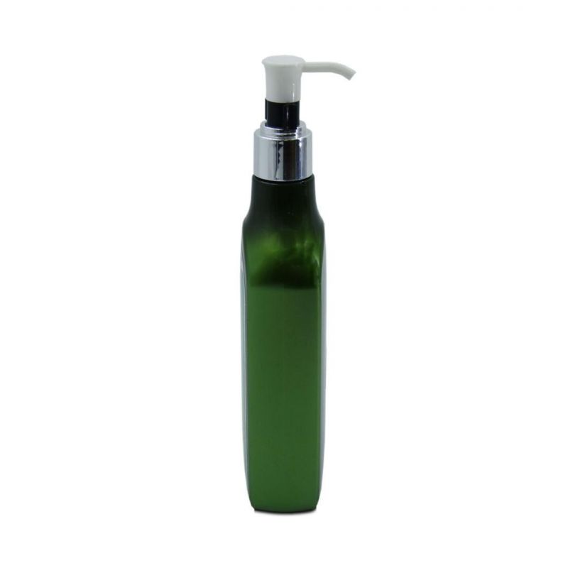 300ml Green Pet Plastic Shampoo Bottles with Pump Empty Dry Shampoo Powder Bottle Shower Gel Designer Bottle for Hair