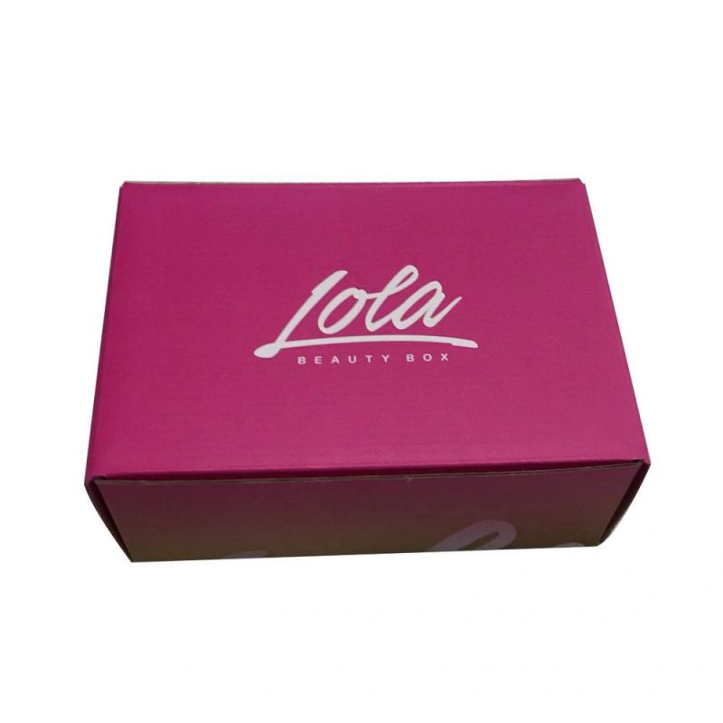 Custom Luxury Folding Kraft Corrugated Cardboard Paper Gift Packaging Box with Logo Print