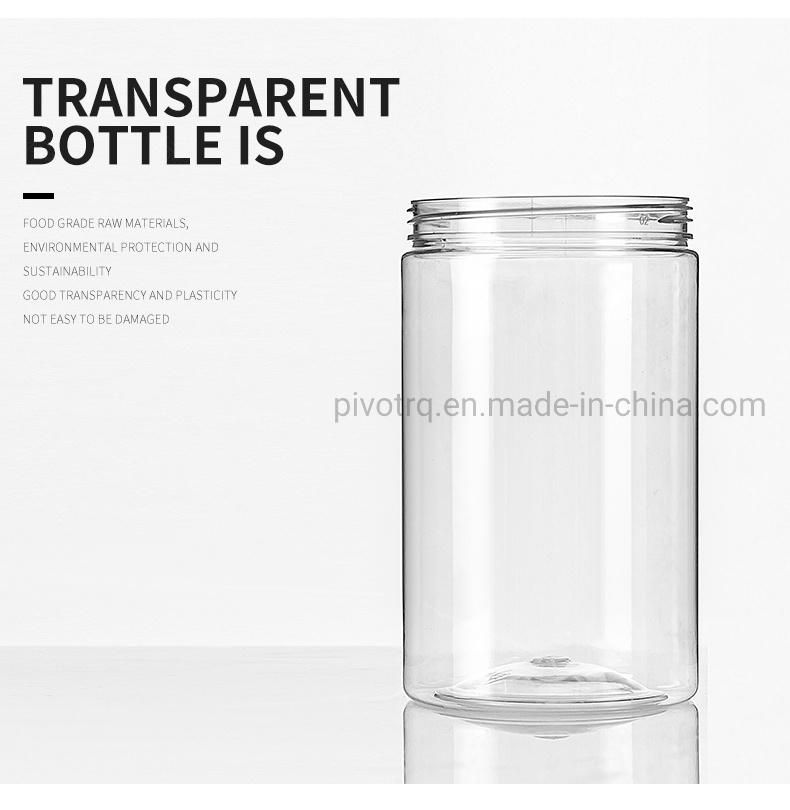 420ml 470ml 500ml 630ml 670ml Clear Plastic Bottle for Food Storage