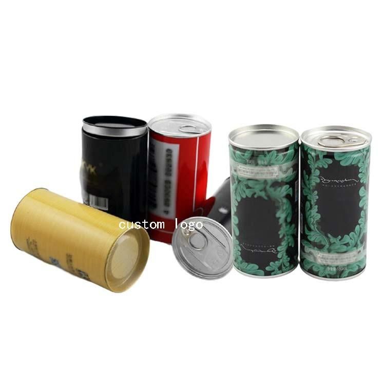 Wholesale Empty Tin Can with Easy Open Lid for Yoga Outfit or Gym Clothes