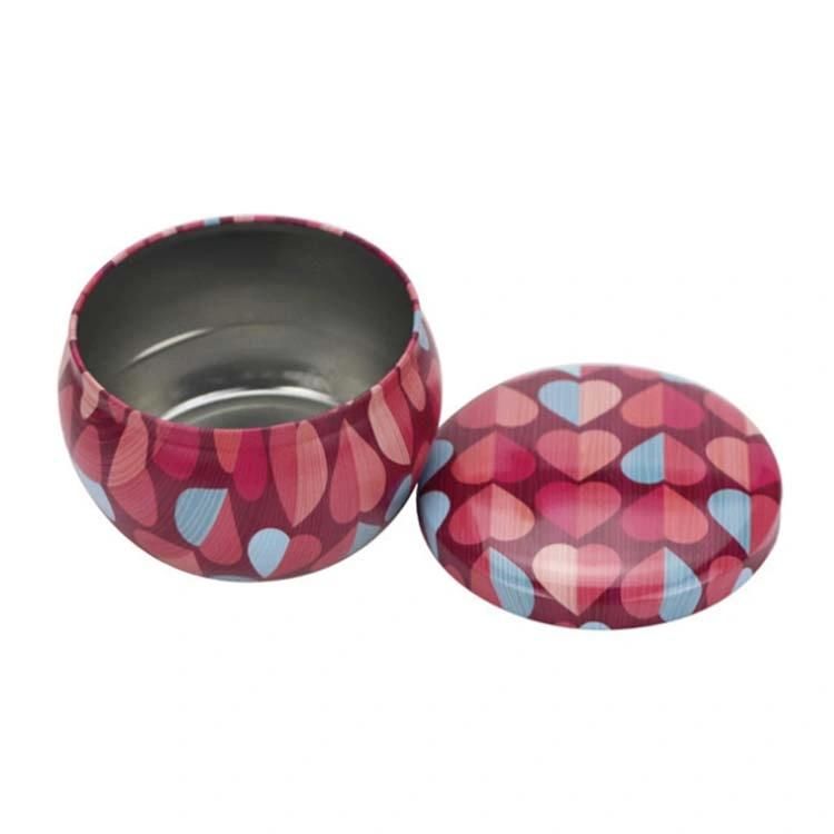 Metal Jar Candle Tins Round