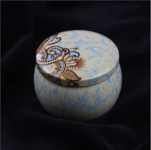 Exquisite Pattern Characteristic Ethnic Scented Candle Tinplate Box