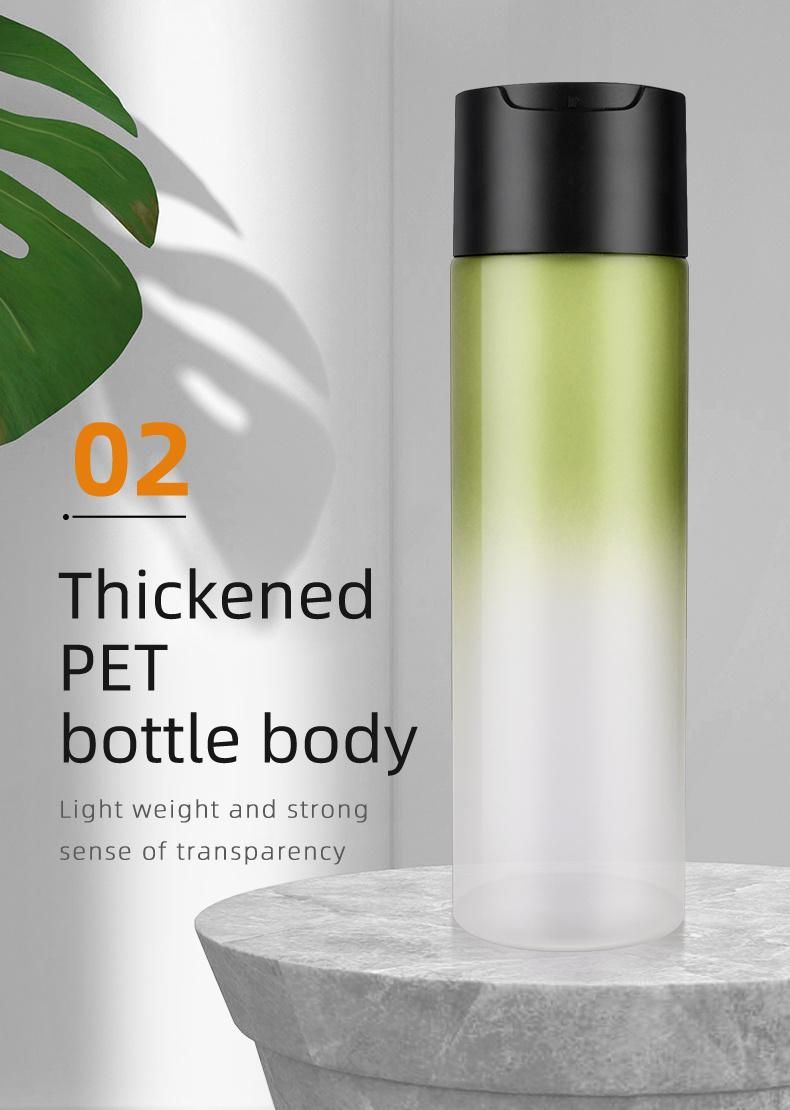 240ml Empty Plastic Pet Lotion Bottle for Makeup 01b060