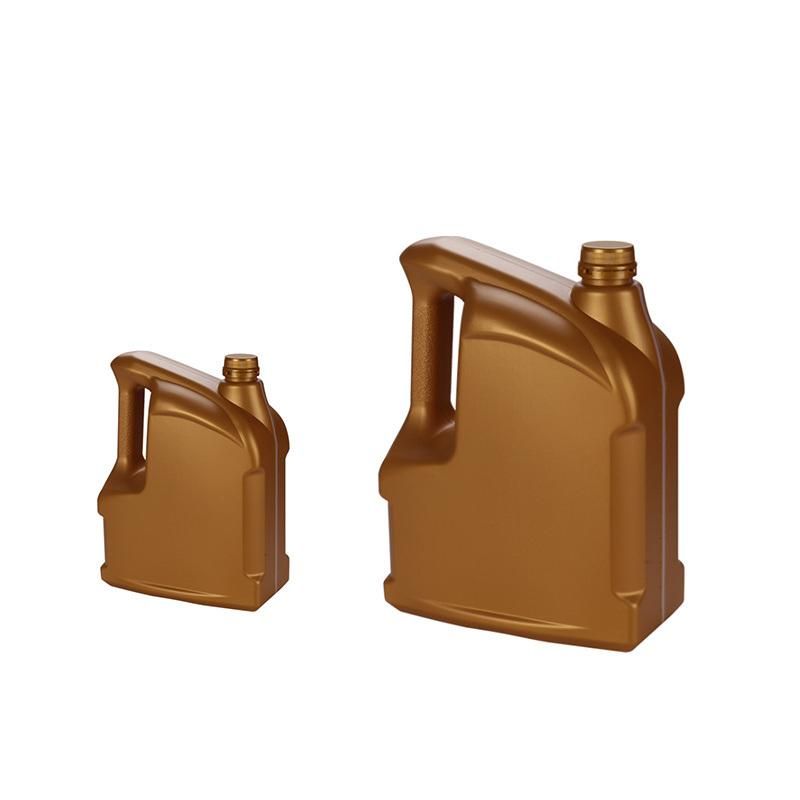 China Factory Price Custom Plastic Engine Oil Bottle with Liquid Line