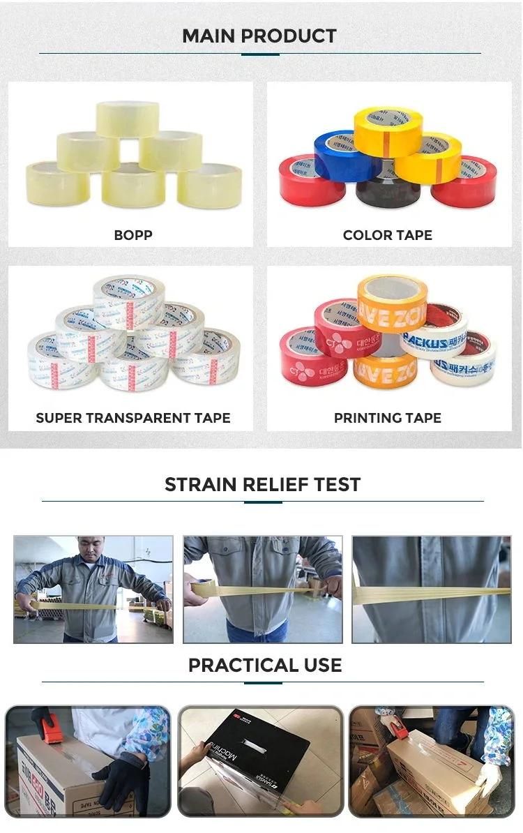 BOPP Packing/Packaging Masking Adhesive Tape for Sealing