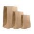 Brown Kraft Flat Bottom Paper Bag for Food Sos Snacks