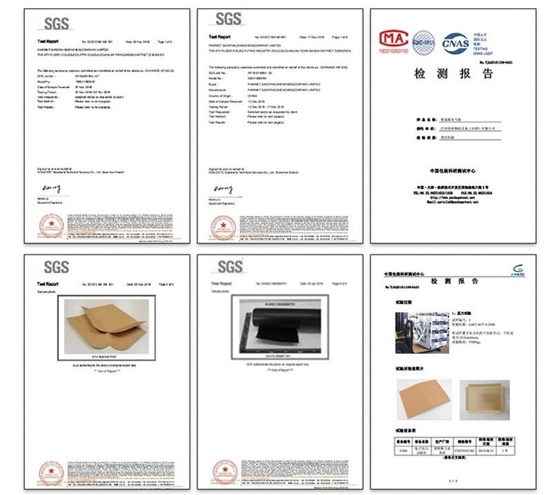 Waterproof Factory Price Protective Cardboard Slip Sheet for Pallet