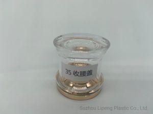 Gold Screw Caps/Lids for PE Tube Customized Shape