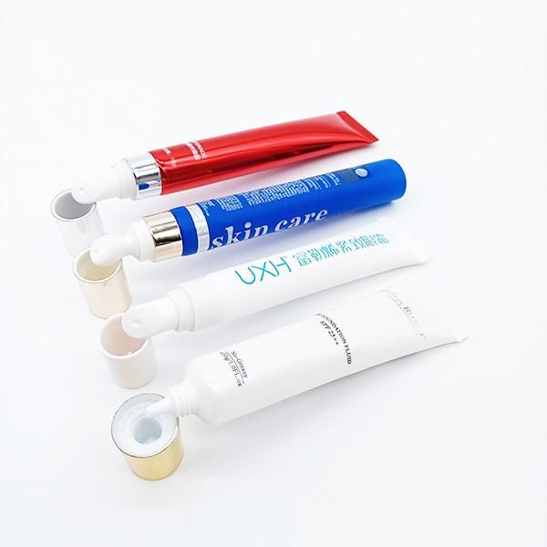 Empty Eye Cream Cosmetic Tube with Massage Head