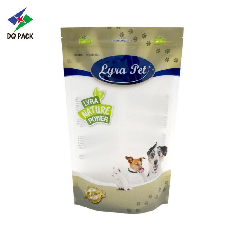 Customized Printing Pet Food Packaging Plastic Bag Zipper Bag