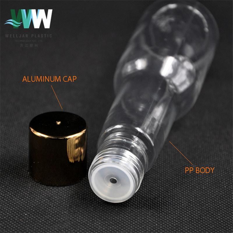 120ml Plastic Pet Bottle with Aluminum Lid