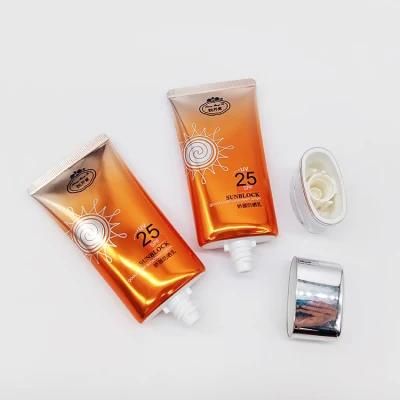 Summer Sunscreen Cream Tube Container Packaging for Sunscreen Cosmetics