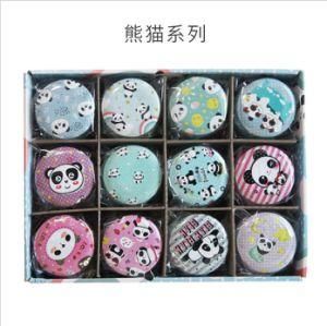 Panda Cute Cartoon Series Wind Design Jewelry Tea Tinplate Box Gift Packaging Tin Box