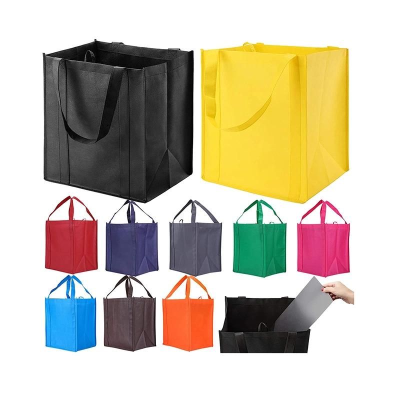 Supermarket Custom Logo Non-Woven Fabric Bag