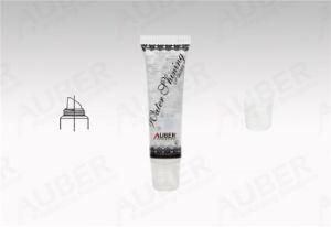 D19mm 2 in 1 Clear Lip Gloss Tubes with Transparent Screw on Caps