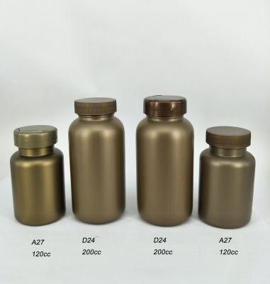 Hotsale 60ml Pet HDPE Empty Color Solid Medicine Container Pill Plastic Bottles for Capsules